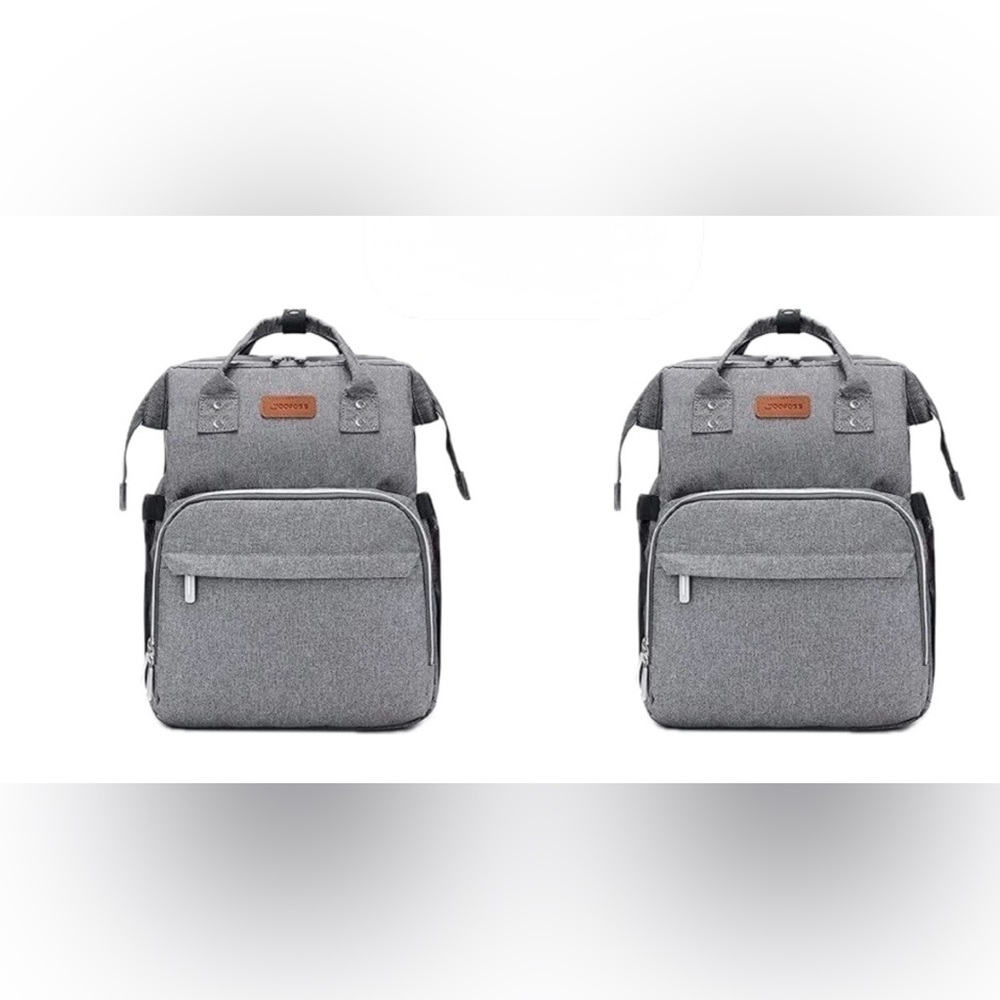 2 packs 7 in 1 Diaper Bag Backpack with Changing Station Baby Bags forBoys Girls